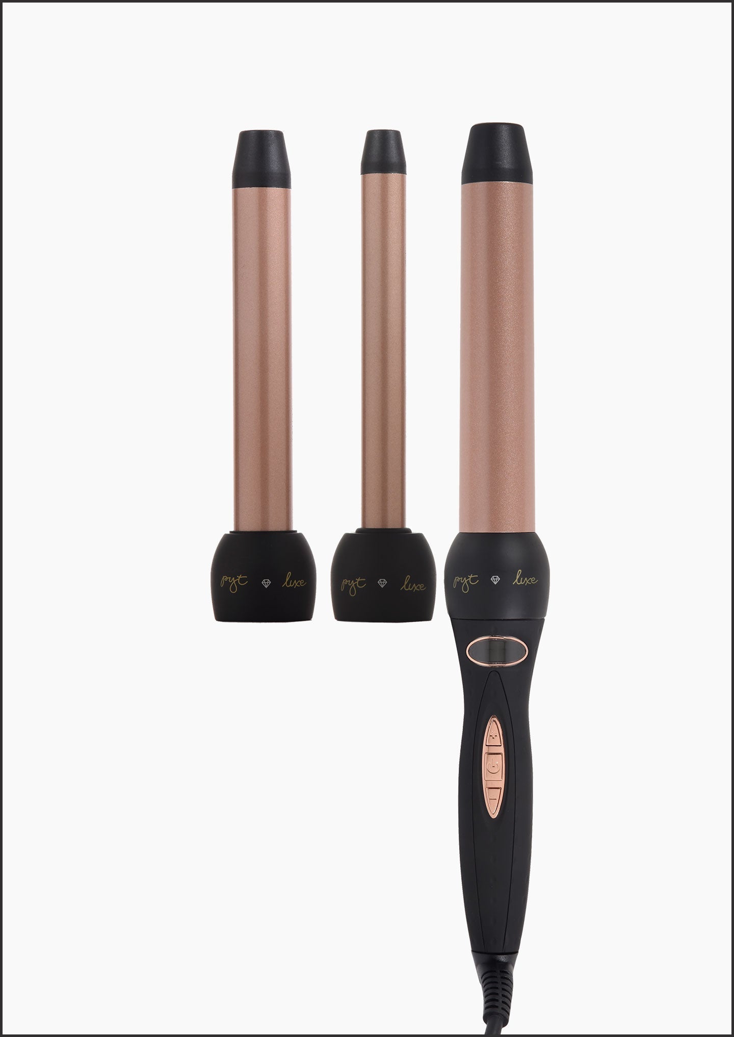 3p digital curlers set 19mm, 25mm and 32mm