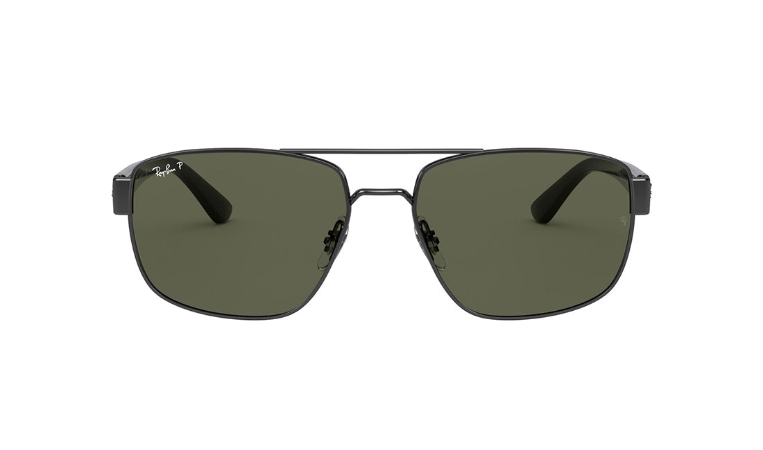 Sunglasses Rayban 3663 (Polarized) Aviator, Gold, Grey, Large, Mens, Metal, Polarized, Prescription, Rayban, Sunglasses