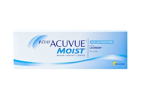 1 Day Acuvue Moist for Astigmatism Contacts 30 Pack