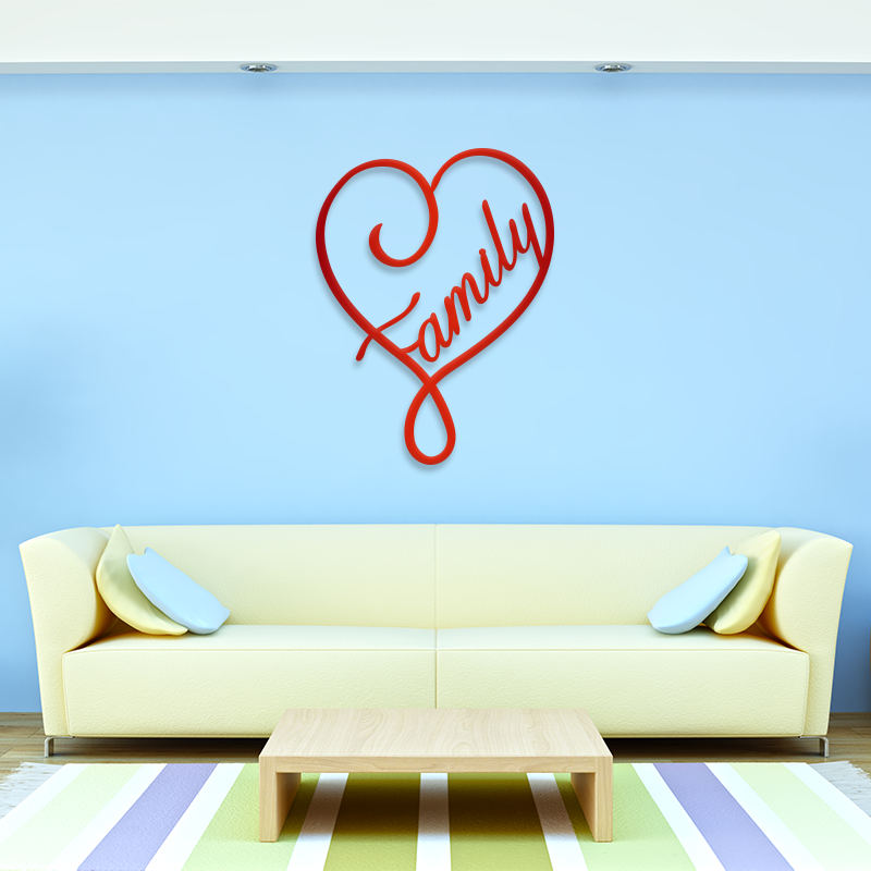 Family Heart Swirl