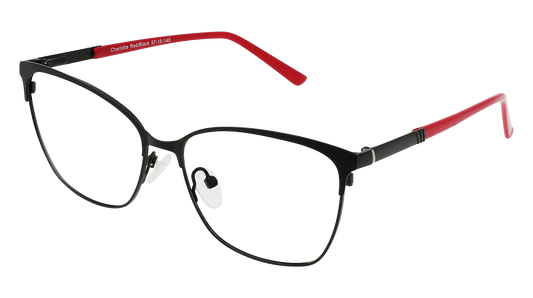 FR!DAY CHARLOTTE WITH CLIP RED/BLK
