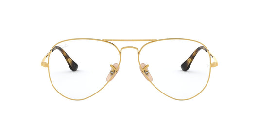 0RX6489 Frames Ray Ban 58 Gold Not Available