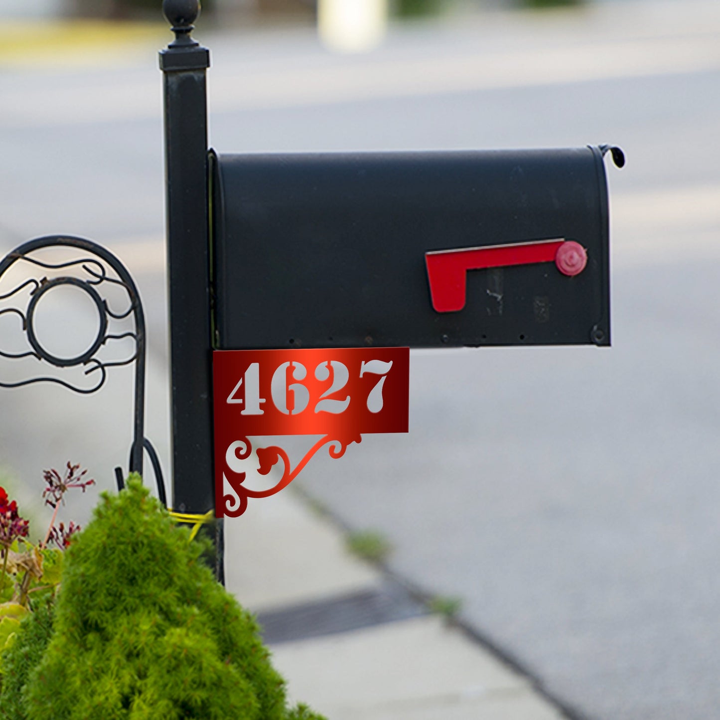 Elegant  Address Mailbox Sign