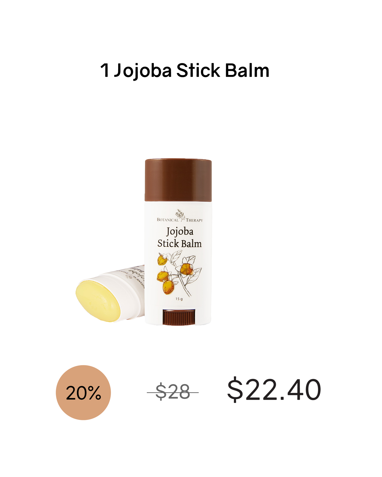[PROMO] Botanical Therapy Jojoba Stick Balm