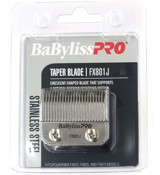 BabylissPro Stainless Steel Replacement Fade Blade for FX870/FX825/FX673