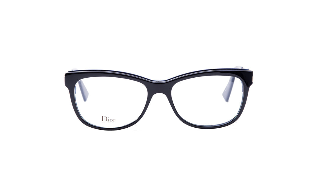 Frames Dior DioramaO1 Black, D Frame, Dior, Frames, Medium, Metal, Plastic, Prescription, Womens