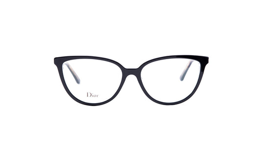 Frames Dior Montaigne 33 Black, Cat Eye, Dior, Frames, Medium, Plastic, Prescription, Purple, Womens