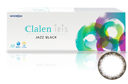 Clalen Iris Jazz Black Contacts 30 pack