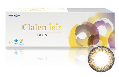 Clalen Iris Lantin Brown Contacts 30 pack