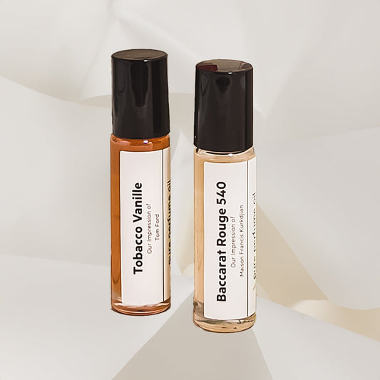 Oil Perfumery's Impression of Baccarat Rouge 540 and Tobacco Vanille