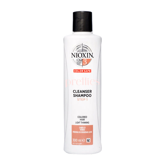NIOXIN System 3 Cleanser Shampoo (Colored Hair Light Thinning) 300ml