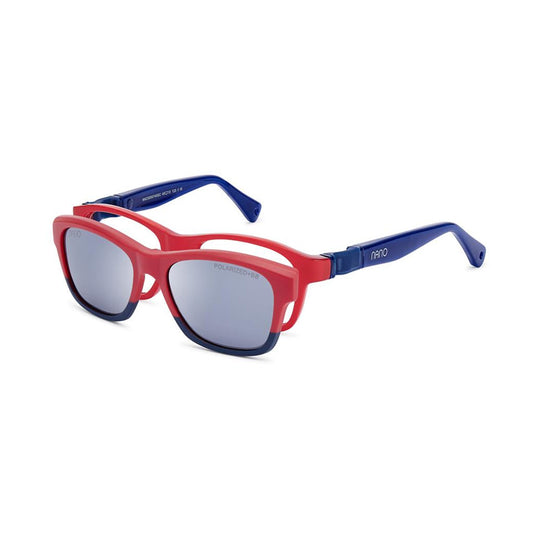 Nano Gaikai Solar Clip Red/Navy angled view
