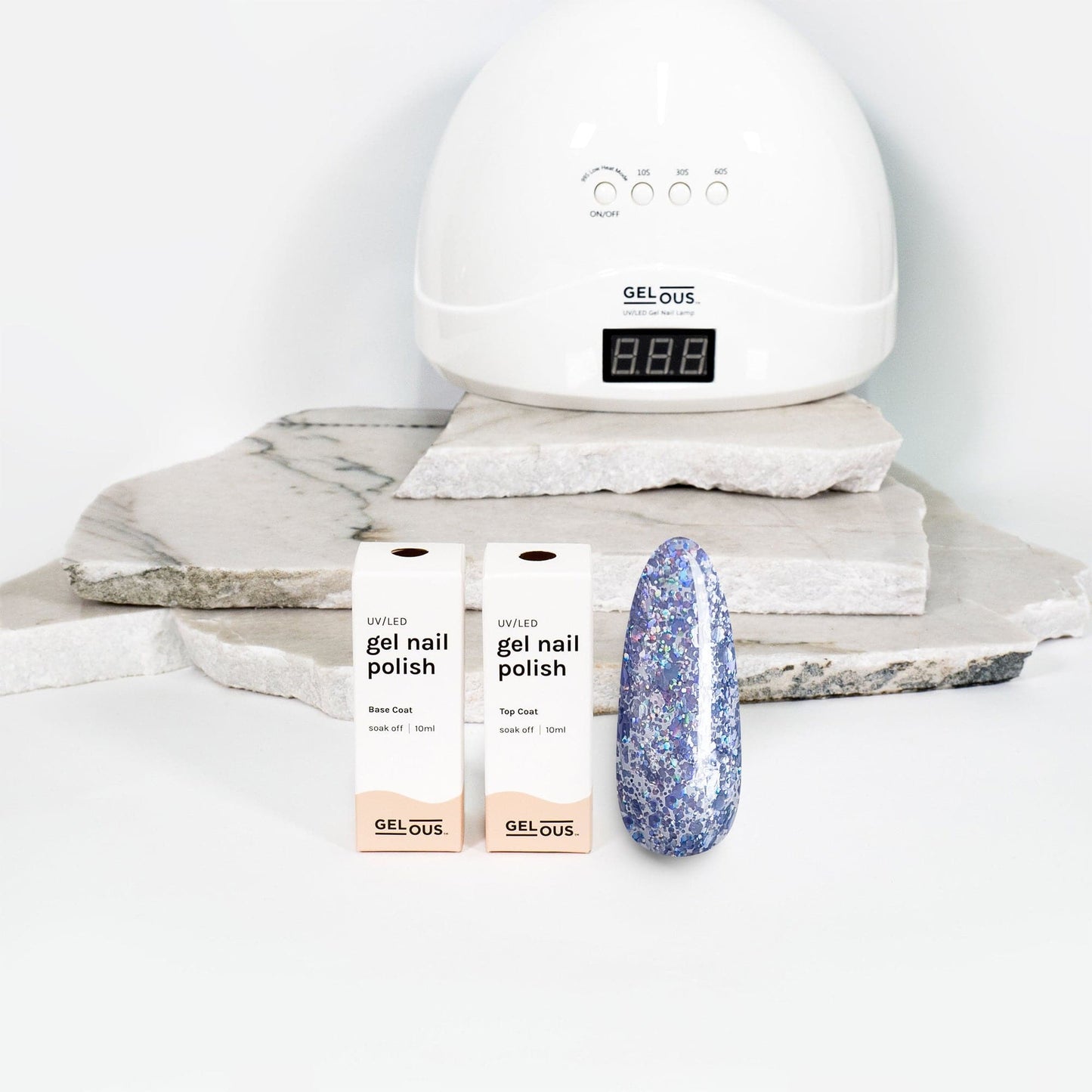 Gelous gel nail polish Stardust Basic Pack - photographed in New Zealand