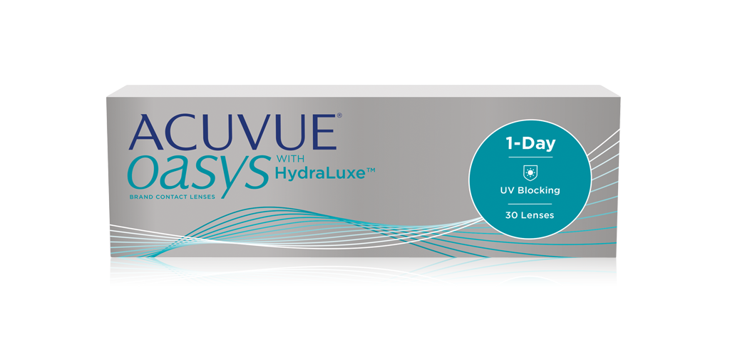1-Day ACUVUE OASYS庐 with HydraLuxe  (Pack of 30)