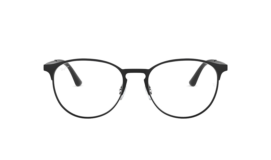 Frames Rayban 0RX6375 Black, Frames, Medium, Mens, Metal, Oval, Prescription, Rayban, Unisex, Womens