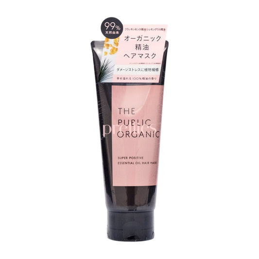 THE PUBLIC ORGANIC Super Positive Essential Oil Hair Mask (Frankincense & Lemongrass) 150g