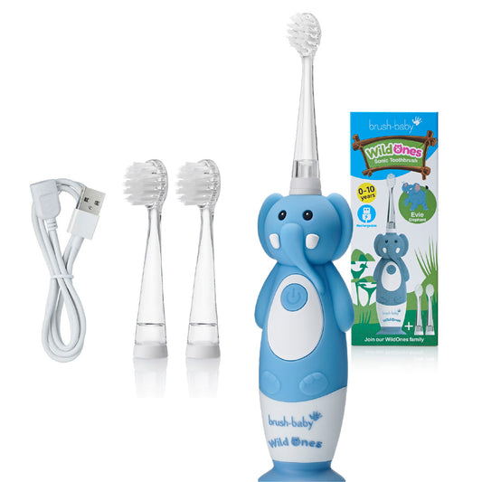 WildOnes? Elephant Kids Electric Rechargeable Toothbrush