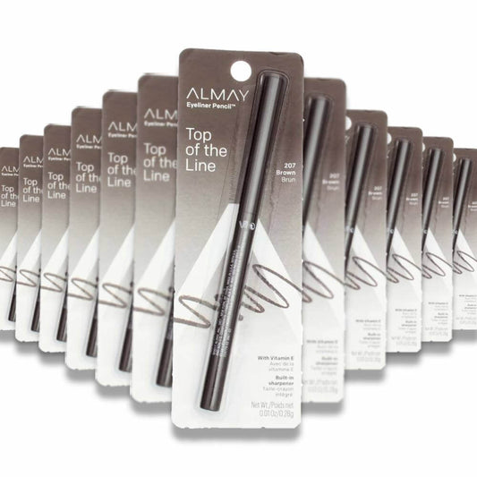 Almay - Eyeliner Pencil, Brown [207] - 0.01 Oz - 36 Pack