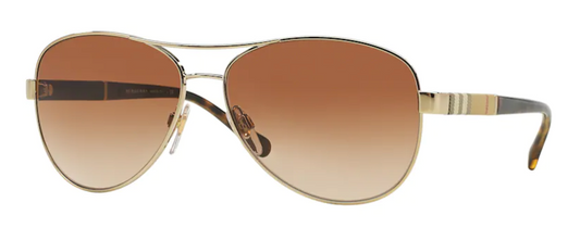 burberry be3080 optical prescription sunglasses fashion brand luxury eyewear unisex men women aviator classic cool 4513 gold brown UV400 UVA UVB