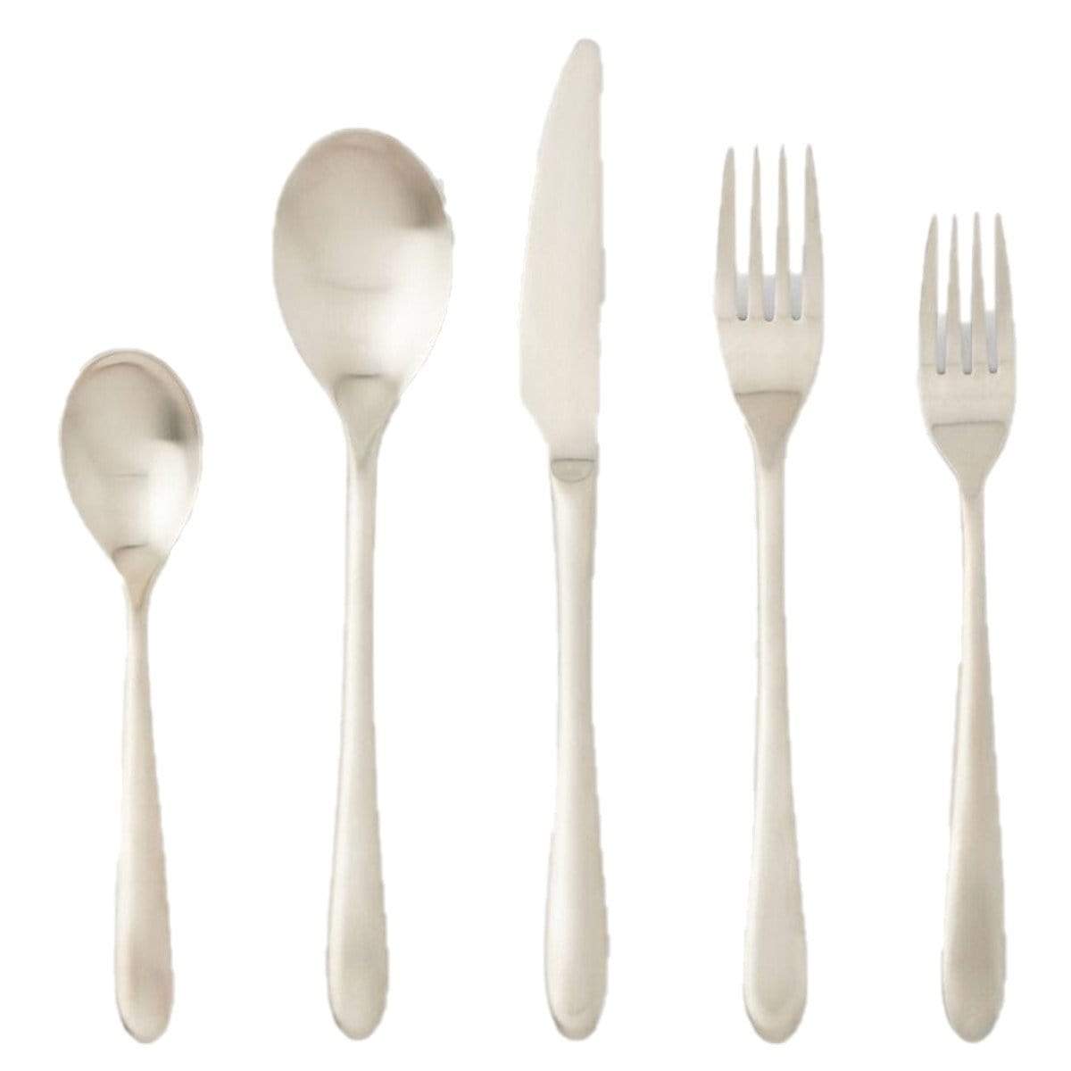 Blue Pheasant Alba Rose Gold Flatware Set Decor blue-pheasant-BP002891