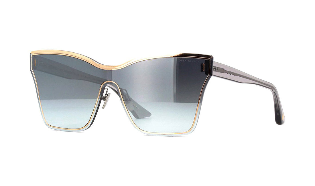 Sunglasses DITA Silica (Web Exclusive) Black, Cat Eye, Dita, Gold, Non-Polarized, Non-Prescription, Rose Gold, Sunglasses, Titanium, Womens