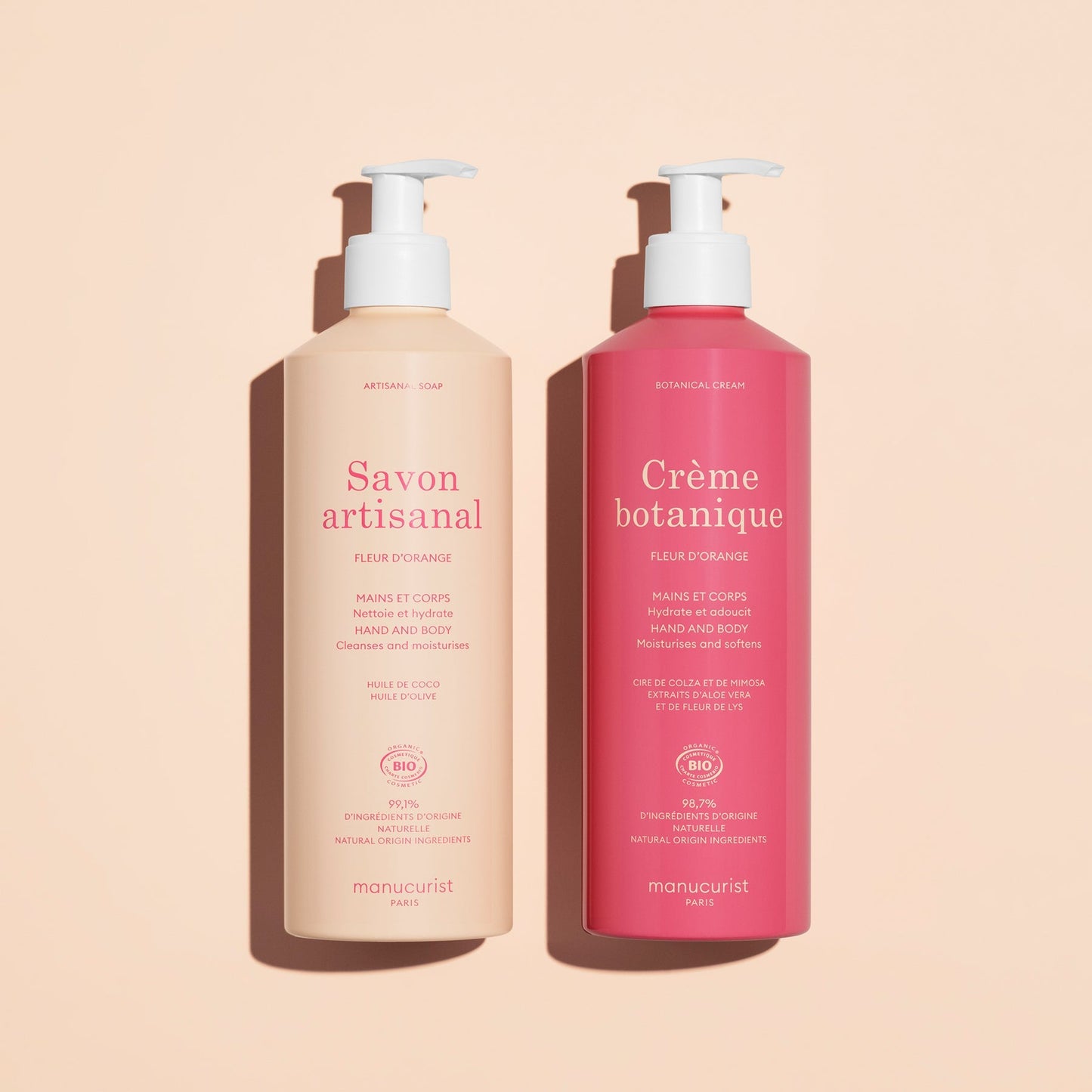 Orange Blossom Botanical Cream & Artisan Soap Duo