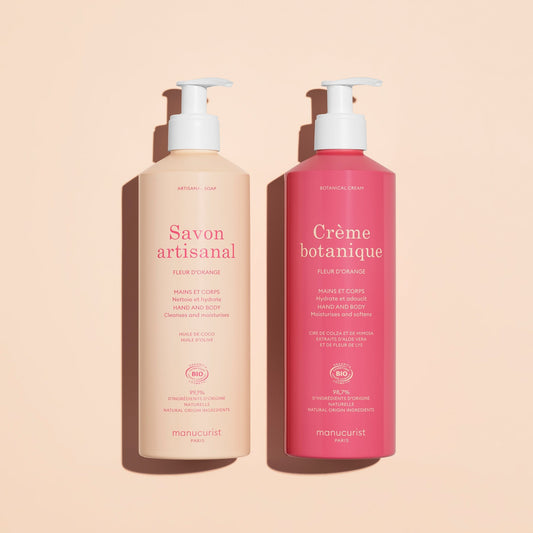 Orange Blossom Botanical Cream & Artisan Soap Duo