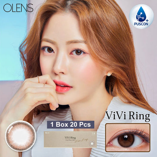 OLENS Vivi Ring One Day Choco Contact Lenses 20 Pack