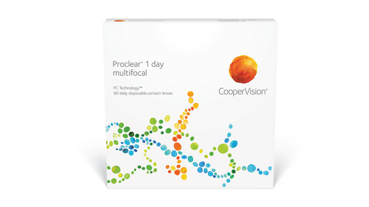 Proclear 1 Day Multifocal 90 Pack - $95/box
