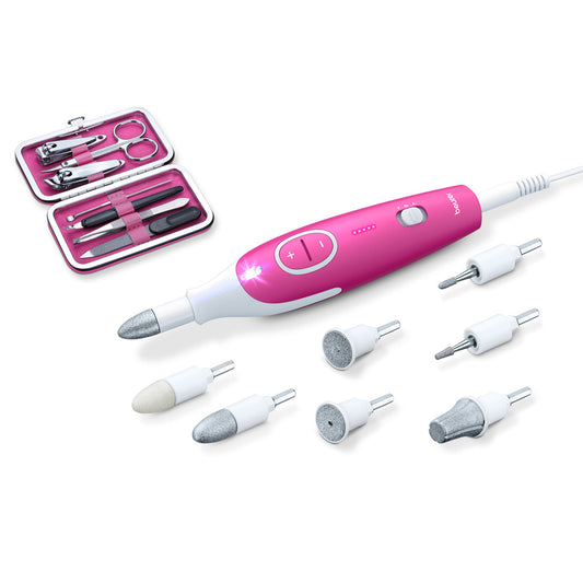 18-piece Manicure/Pedicure Device & Nail Set Included, MP44